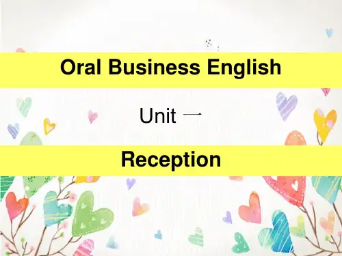 商务英语口语unitppt