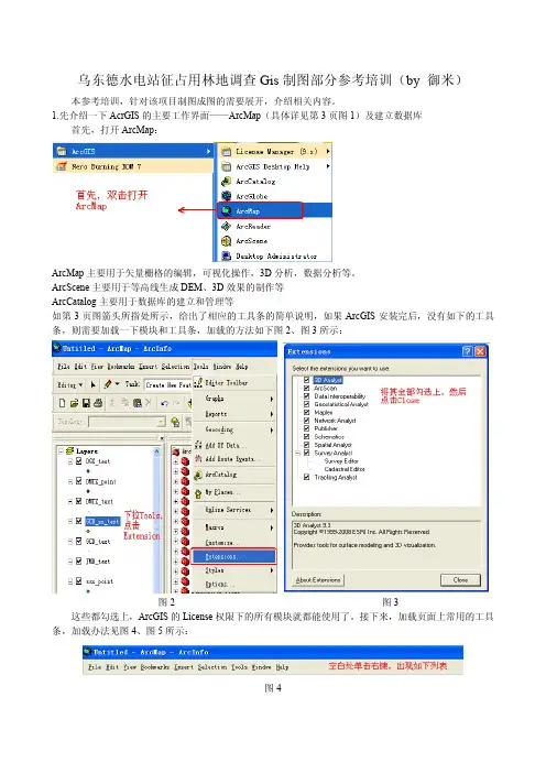 ARCGis制图简洁教程