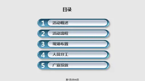 体验极致驾乘生活广汽丰田汽车全车系大型试驾会活动策划方案PPT课件