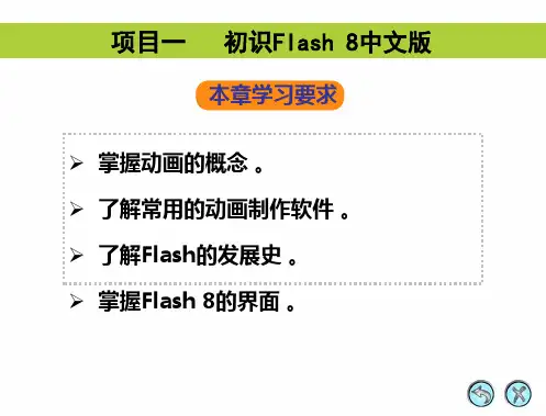 Flash自学 第1章PPT课件