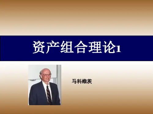 1.资产组合理论1