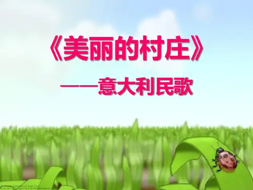 《美丽的村庄》PPT课件五