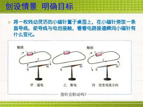 202X人教版九年级物理第二节电生磁课件