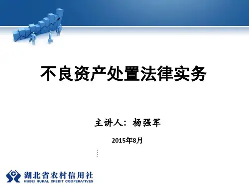 不良资产处置法律实务模板