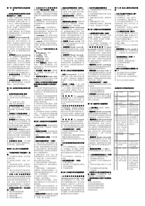 全科医学1