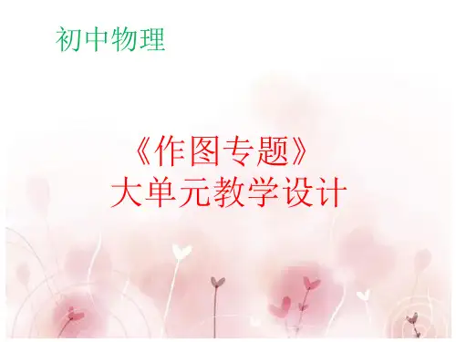 初中物理：《作图专题复习》大单元教学设计