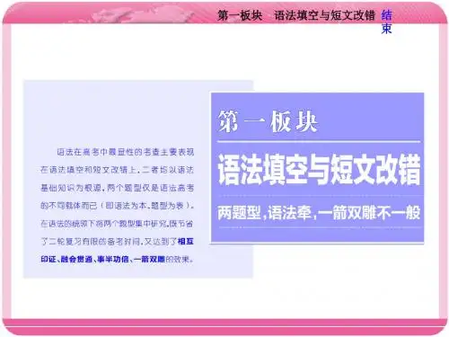 专题复习3部曲  1  专题入门