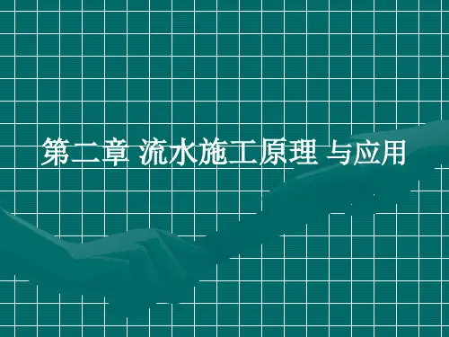 施工组织01流水施工