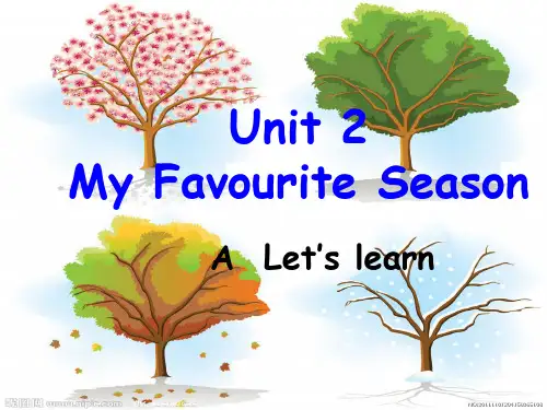 新PEP五年级英语下册Unit--My-favourite-season-A-Let's-learn-课件