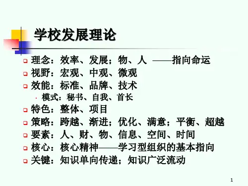 学习型组织五项修炼与特征及模型概述