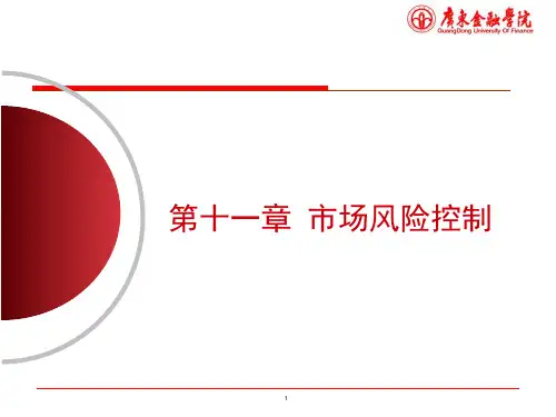 市场风险控制