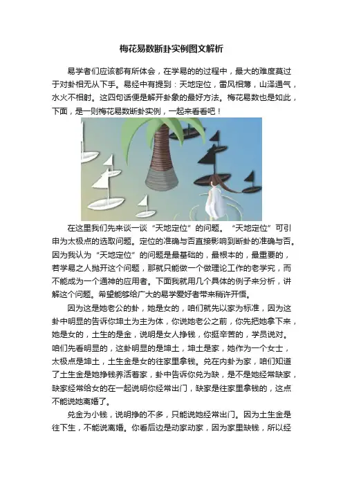 梅花易数断卦实例图文解析