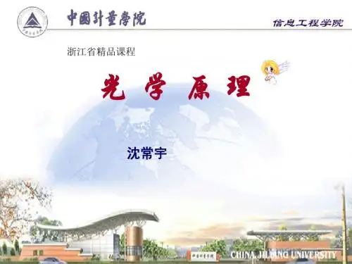 第十章 光的电磁理论基础