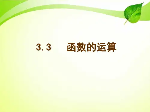 函数的运算.ppt