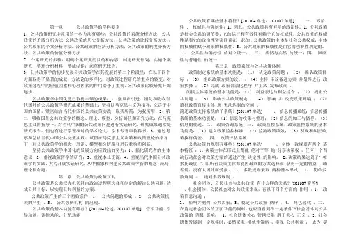 自考公共政策