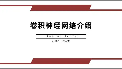 卷积神经网络报告