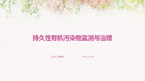 持久性有机污染物监测与治理