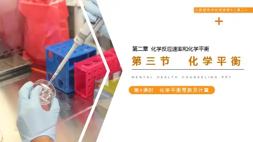 《化学平衡常数及计算》人教版高二化学选修PPT精品课件