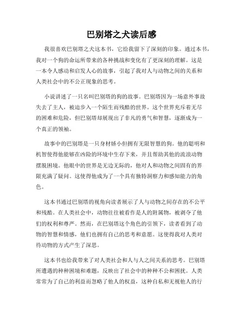 巴别塔之犬读后感