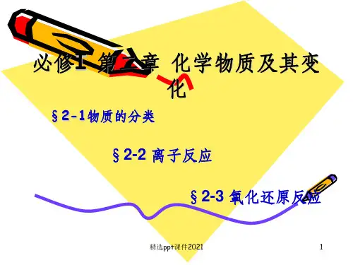高一化学必修1第二章_复习ppt课件