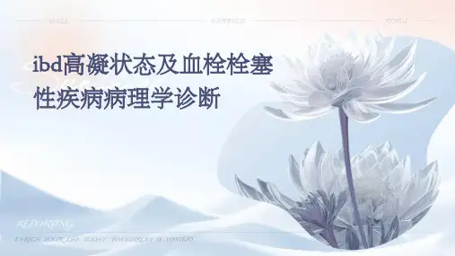 IBD高凝状态及血栓栓塞性疾病病理学诊断