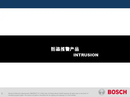 BOSCH-DS7400介绍