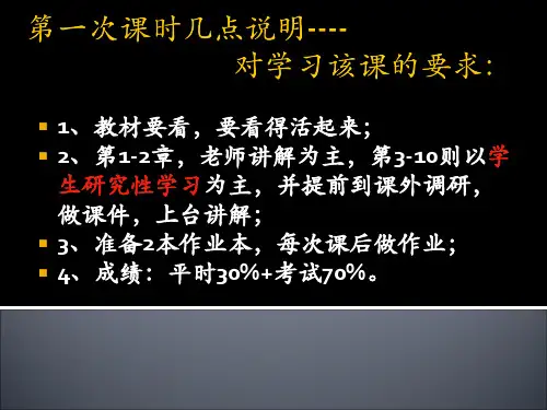 第1章  工业生产概论