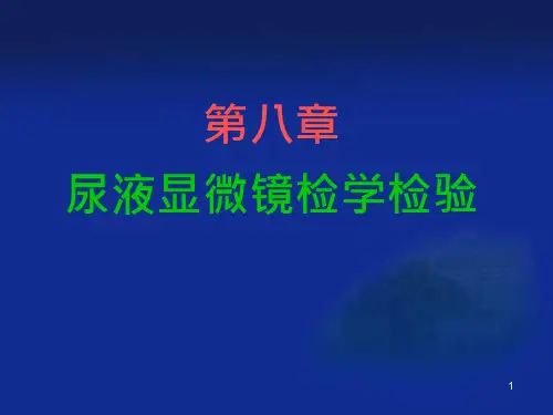 尿液显微镜检学检验资料课件