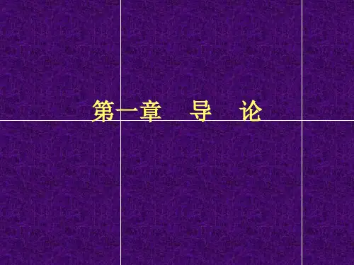 第一章 导论精品文档36页
