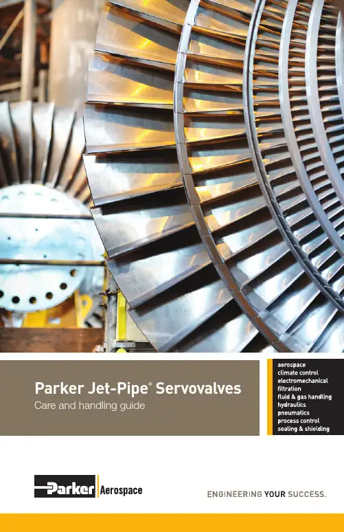 Parker Jet-Pipe  电击流控制伺服阀说明书