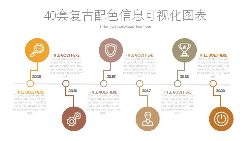 时间线信息可视化图表集图文PPT课件