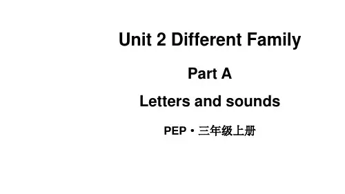 小学英语新人教版PEP三年级上册Unit 2 第2课时教学课件(2024秋)