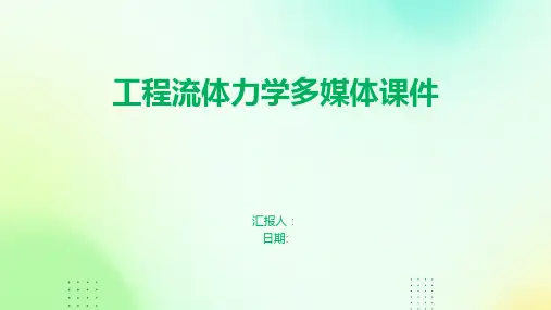 工程流体力学多媒体课件