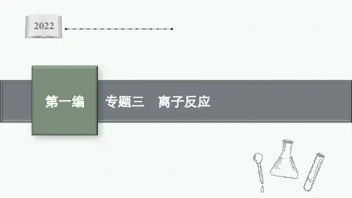 高三化学高考备考一轮复习课件：专题三 离子反应
