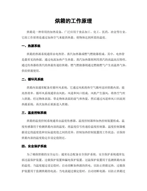 烘箱的工作原理