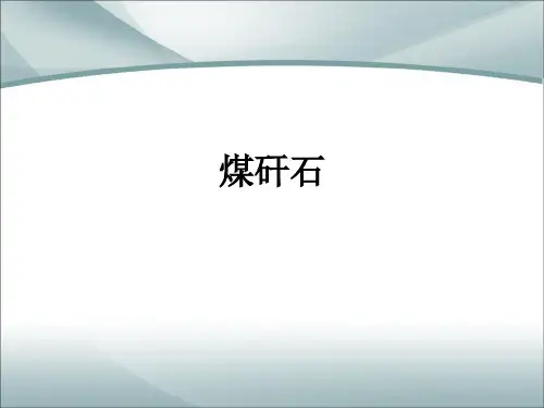 煤矸石PPT课件