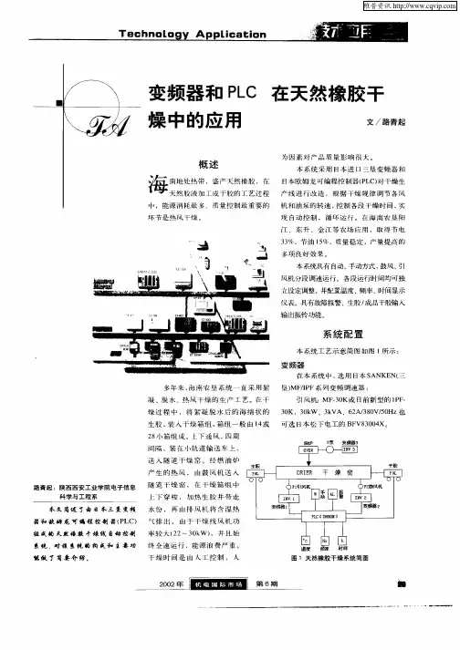 变频器和PLC在天然橡胶干燥中的应用