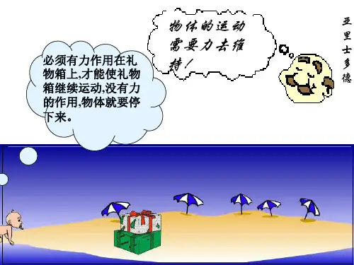 牛顿第一定律惯性ppt课件