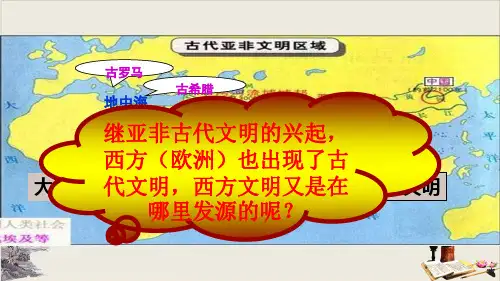 人教部编版希腊城邦和亚历山大帝国完美课件1