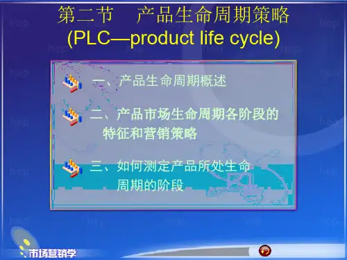 产品生命周期策略市场营销策略(ppt 31页)