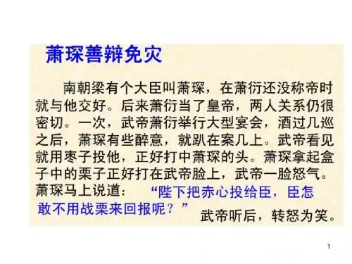语言简明、连贯、得体 (1)