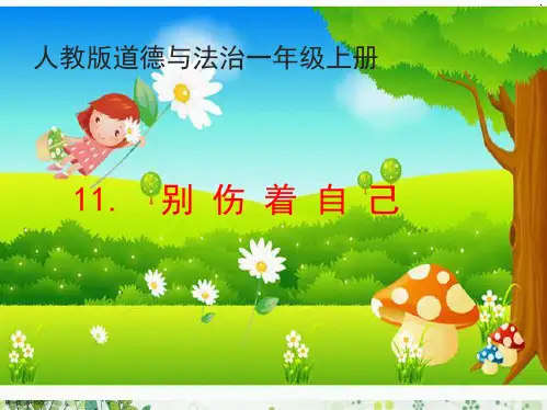 一年级上册道德与法治课件别伤着自己人教新版 共张PPT