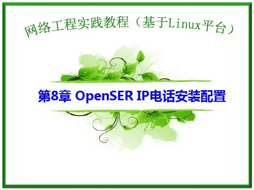OpenSER IP电话安装配置