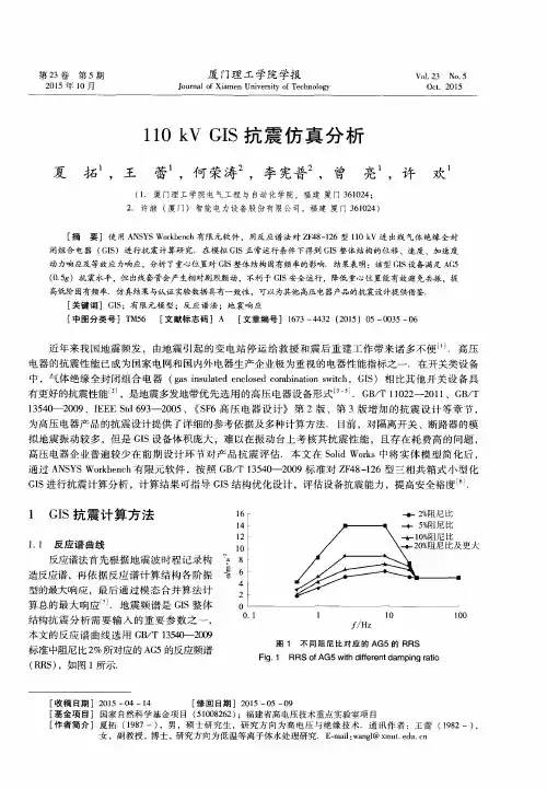 110kV GIS