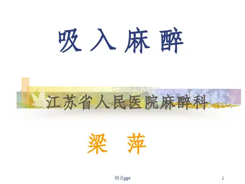 吸入麻醉 (2)