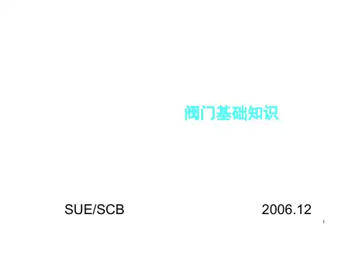 阀门基础知识PPT2