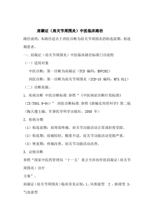肩凝证