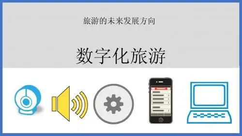 数字化旅游PPT