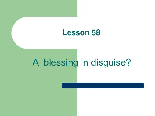 新概念英语第二册+Lesson+58+课件