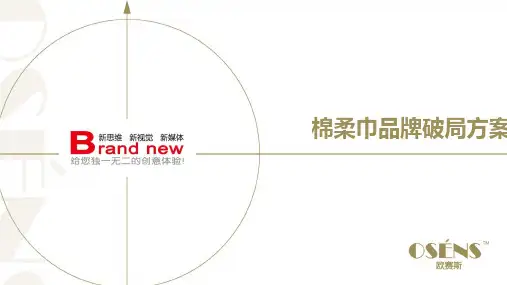 欧赛斯棉柔巾品牌破局策划营销方案
